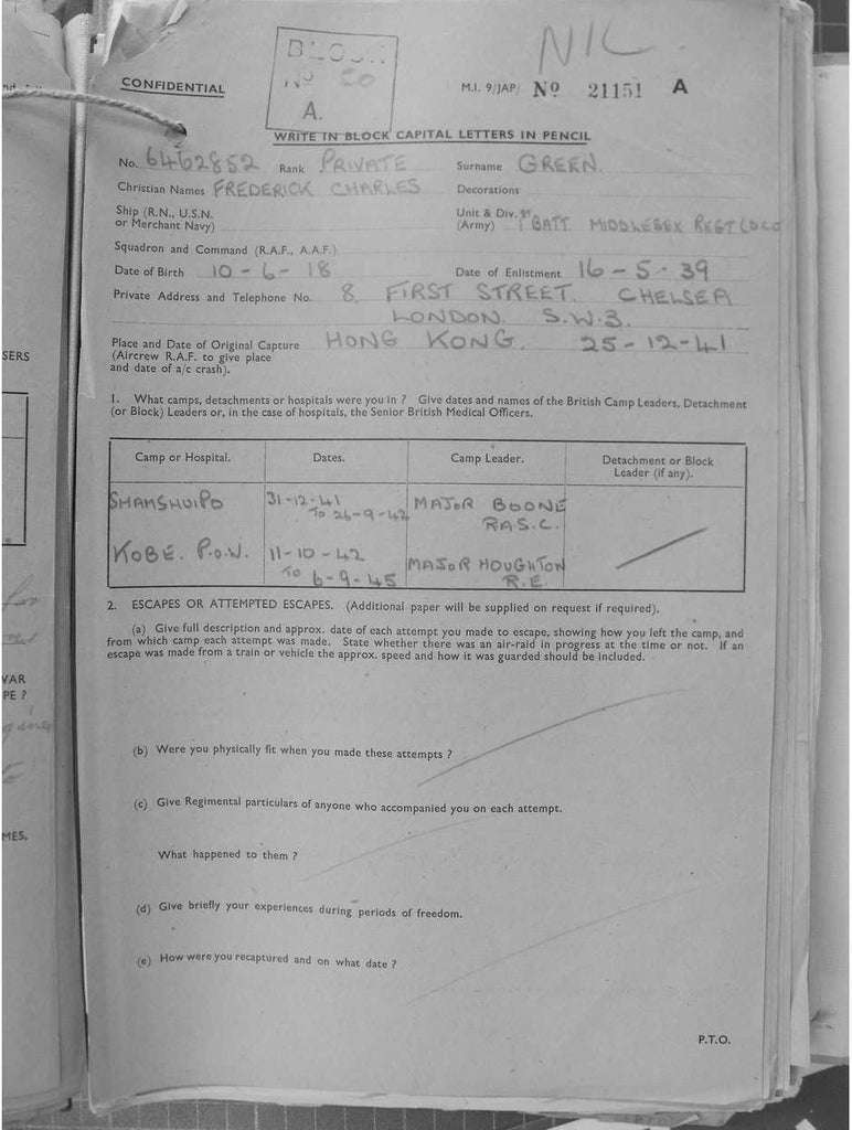 Green, Frederick Charles