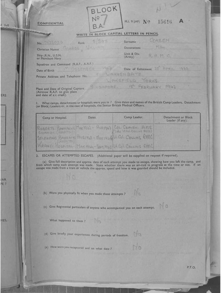 Green, George William