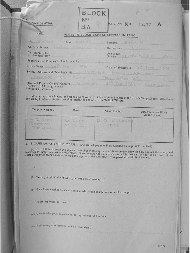 Green, Maurice Charles