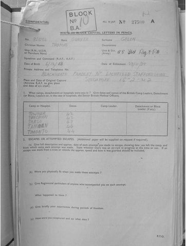 Green, Thomas 88 Field Rgt