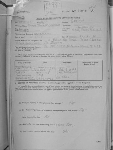 Green, Thomas Spowat Reynolds