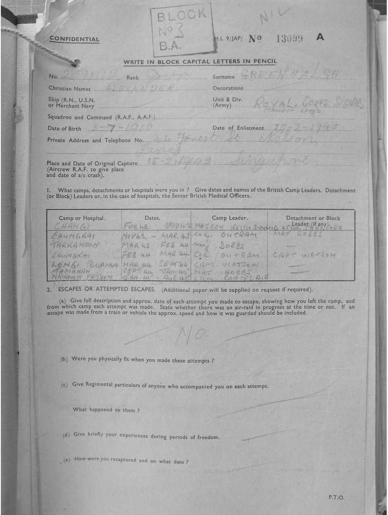 Greenhalgh, Alexander