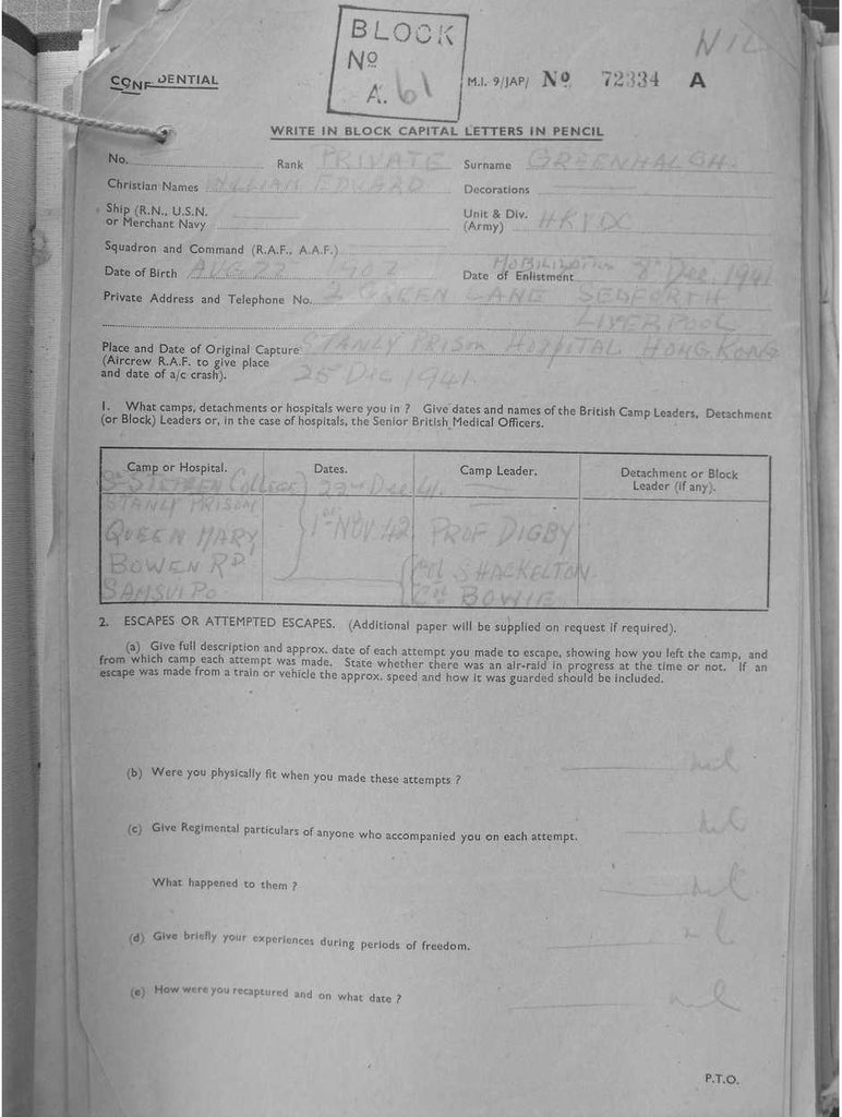 Greenhalgh, William Edward