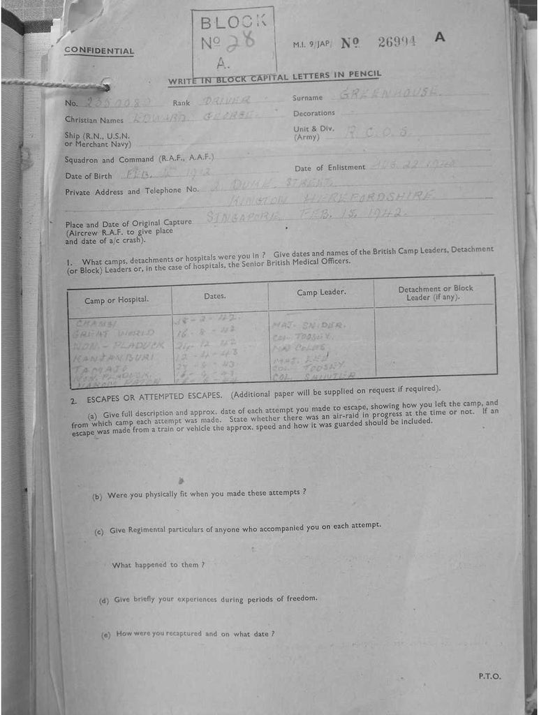 Greenhouse, Edward George