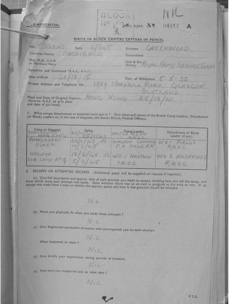 Greenwood, Archibald