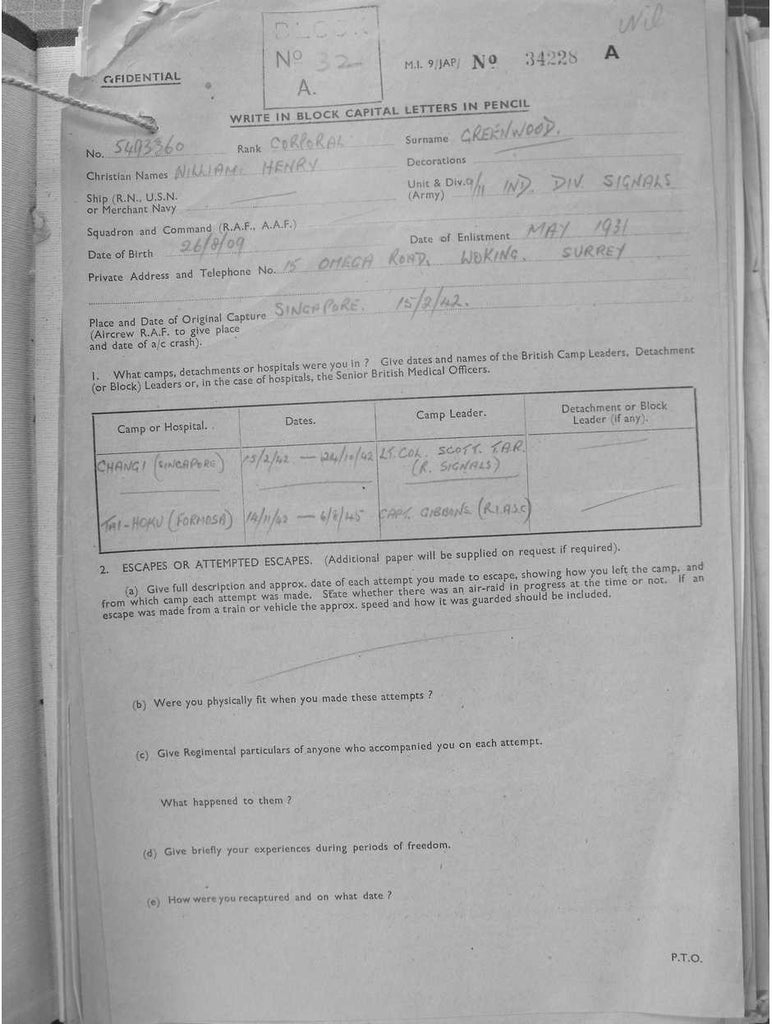 Greenwood, William Henry