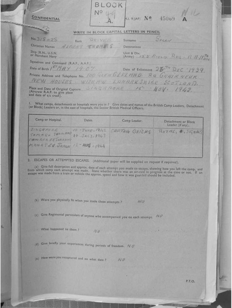 Greer, Albert Thomas