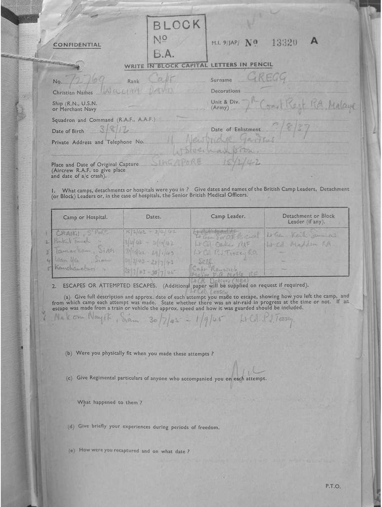 Gregg, William David