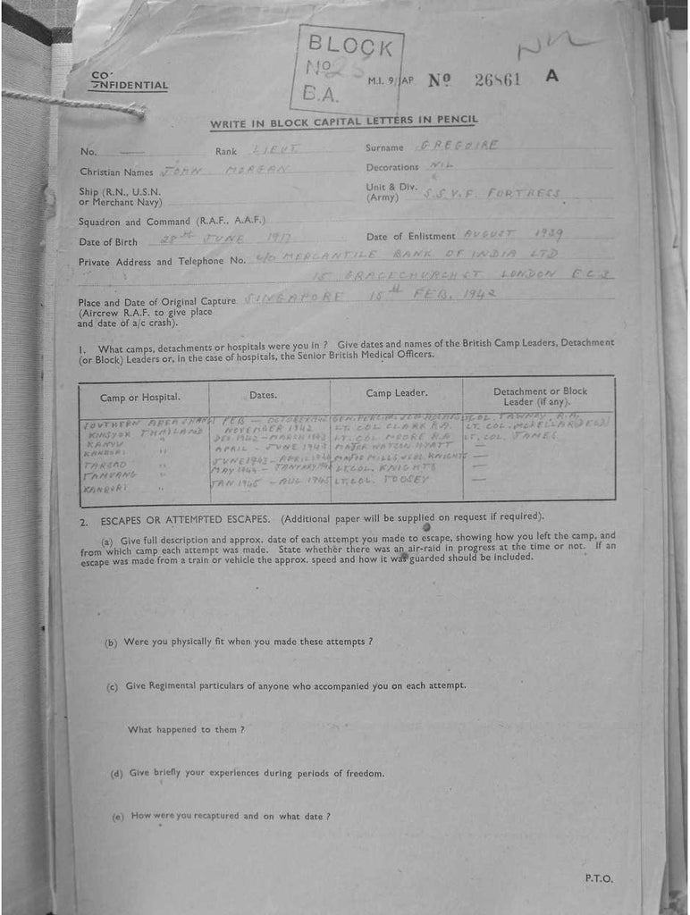 Gregoire, John Morgan