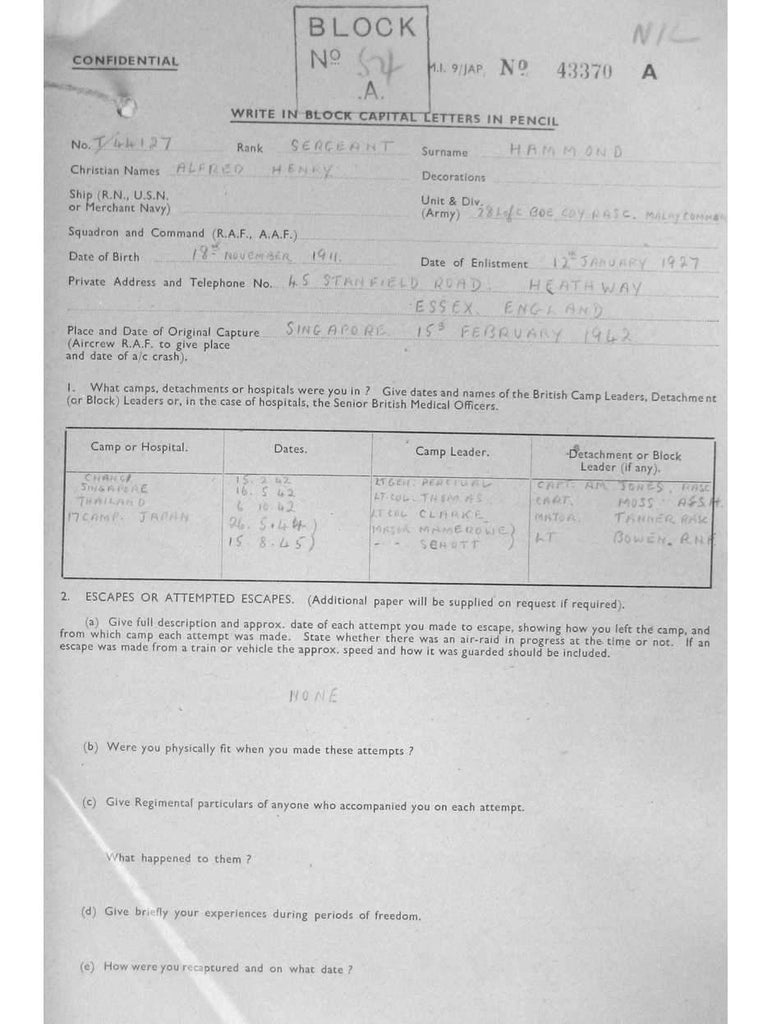 HAMMOND-Alfred-Henry