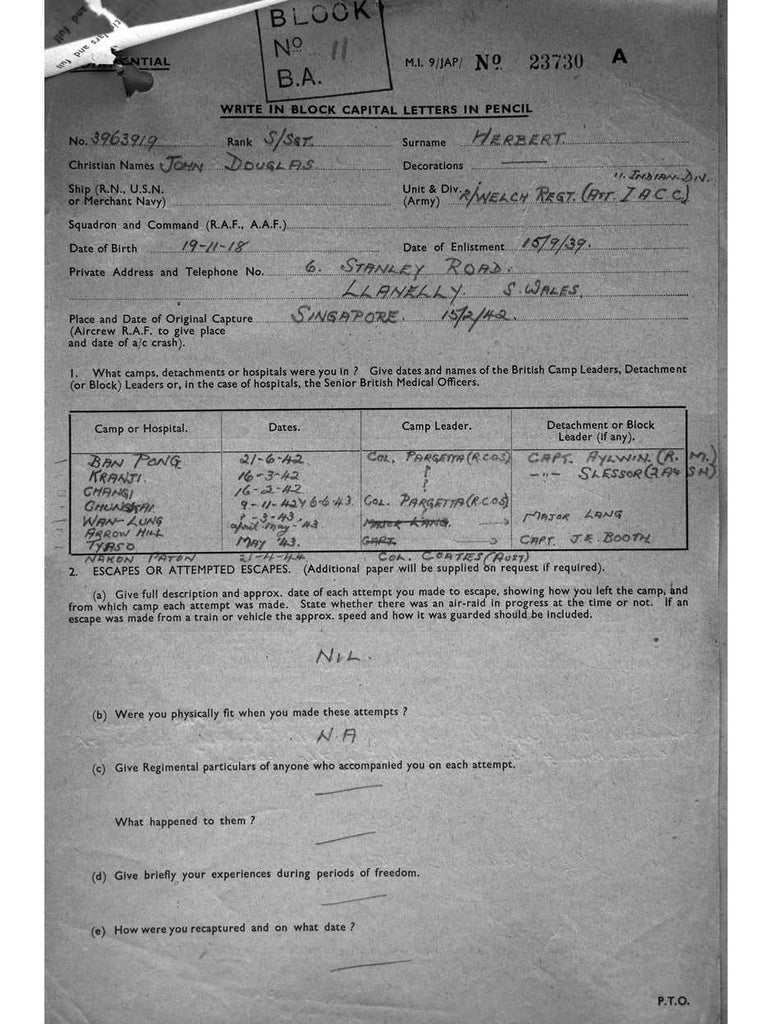 HERBERT, John Douglas