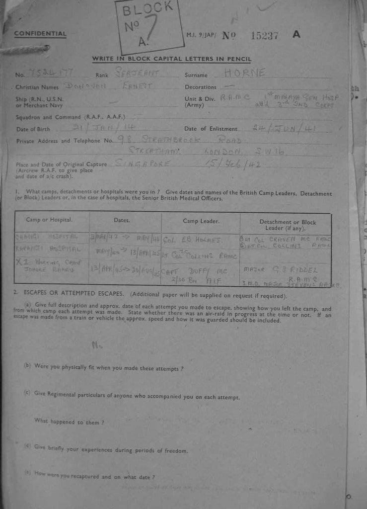 HORNE-Donovan-Ernest