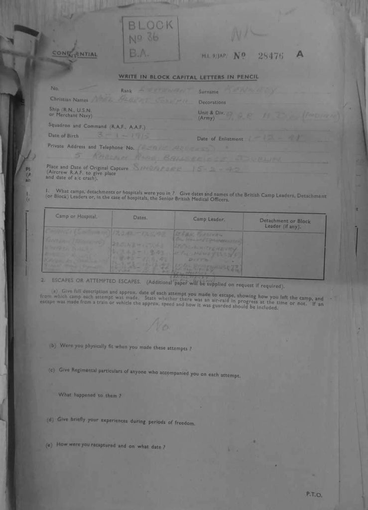 KENNEDY-Noel-Albert-Joseph