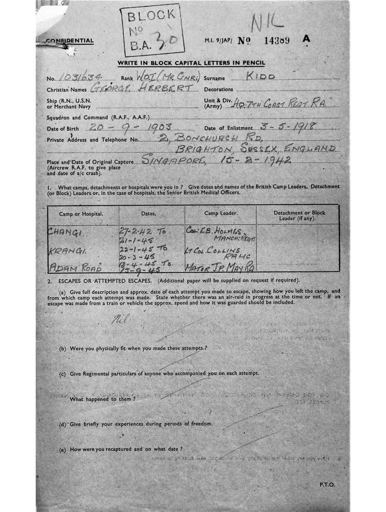 Kidd, George Herbert