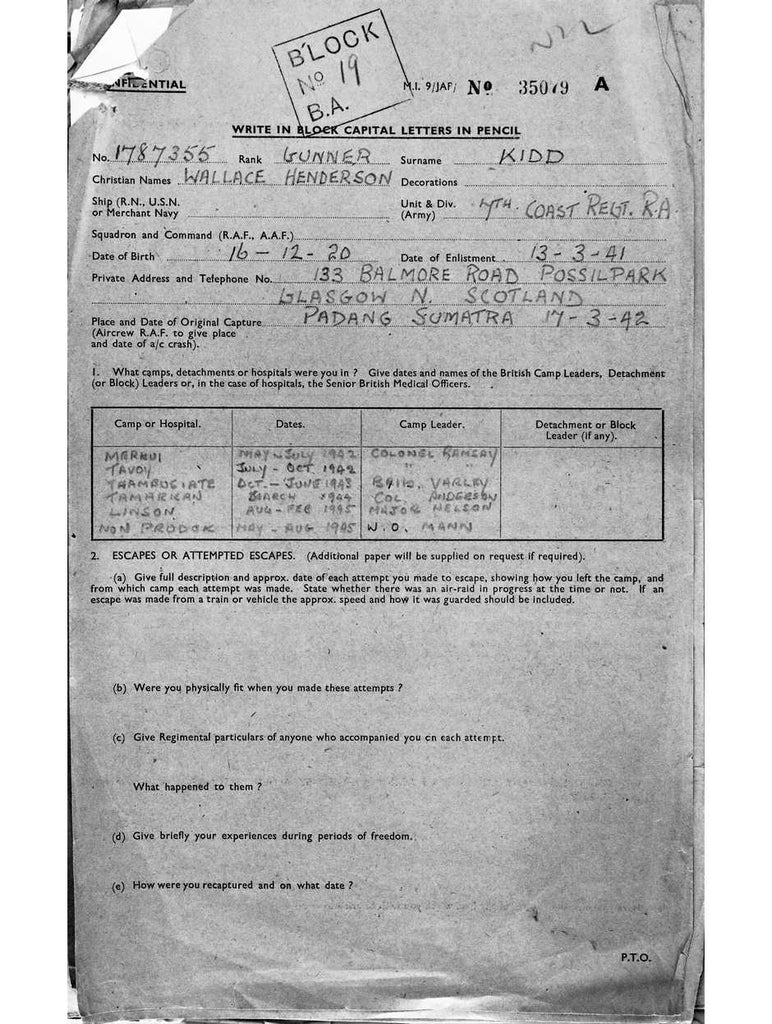 Kidd, Wallace Henderson