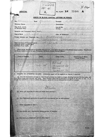 Kimpton, Arthur William DOB 18 1 1918