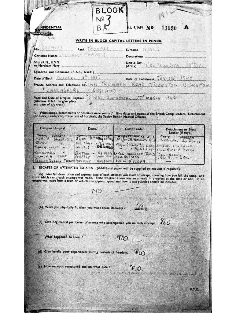 Kings, William Francis