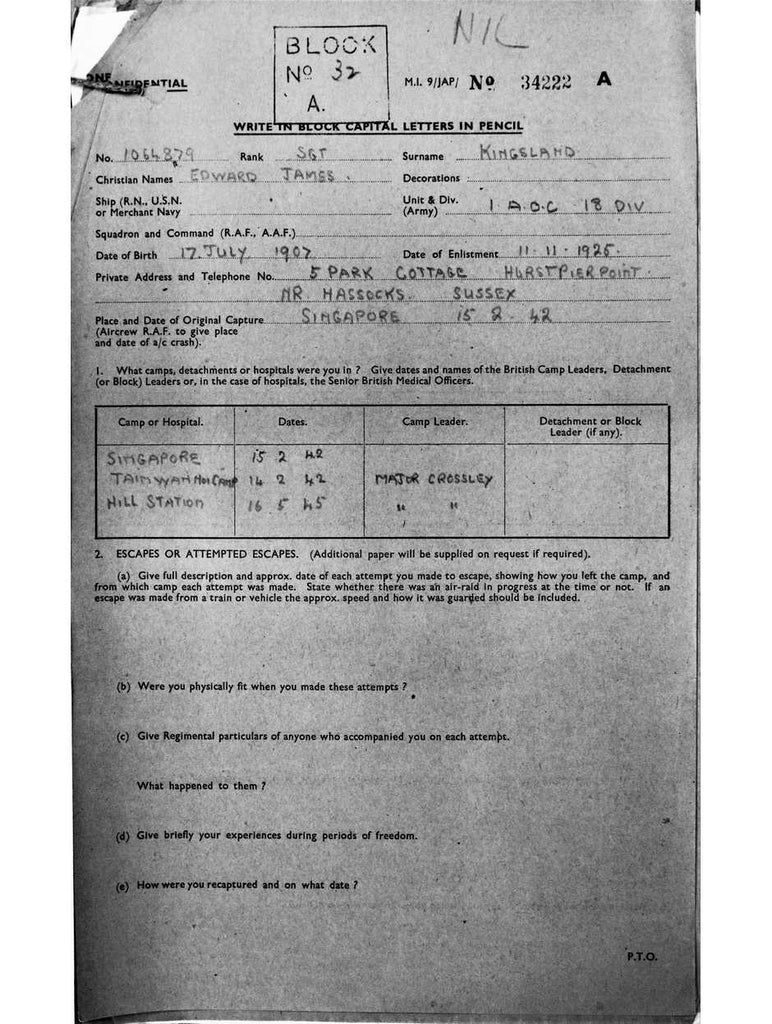 Kingsland, Edward James