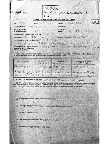 Kingston, Leonard James