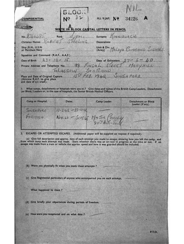 Kinniburgh, Robert Sterling