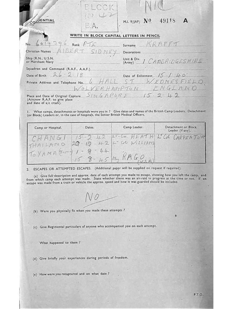 Krafft, Albert Sidney