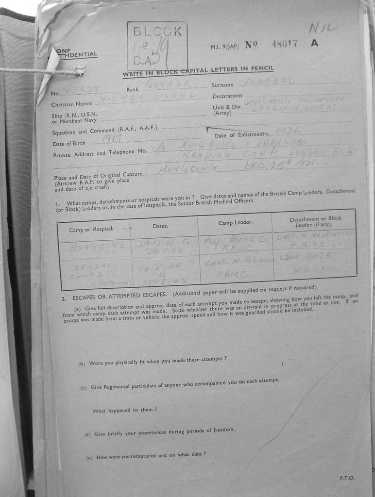 LEONARD-Norman-Lionel