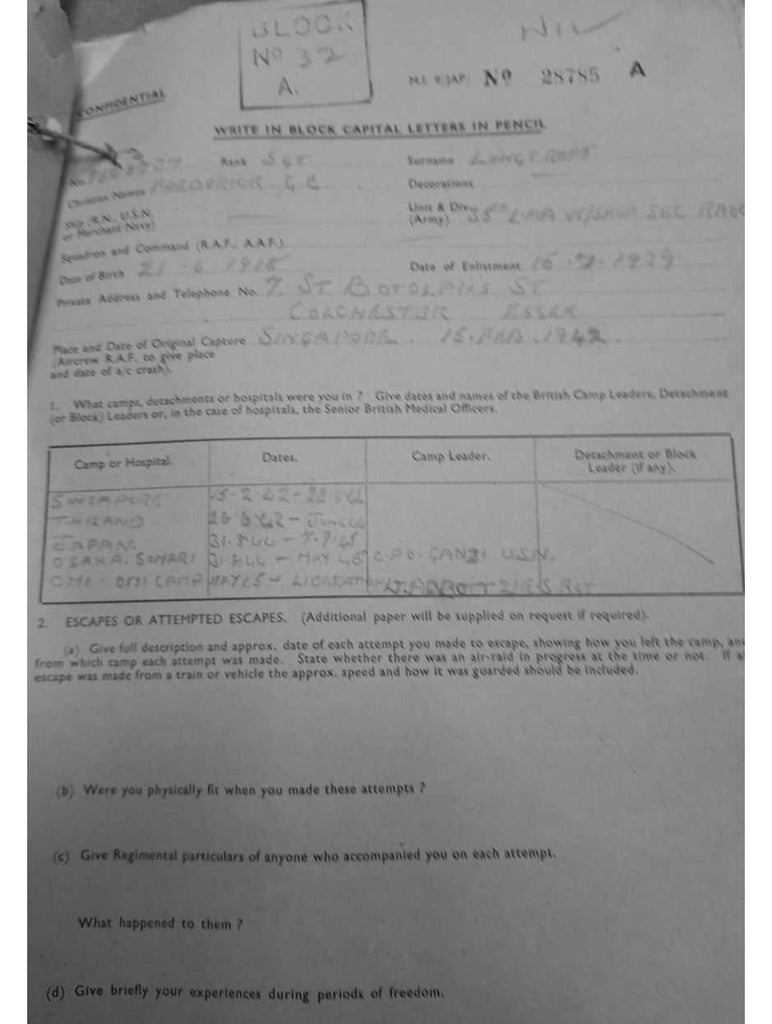 LONGCROFT-Frederick G E