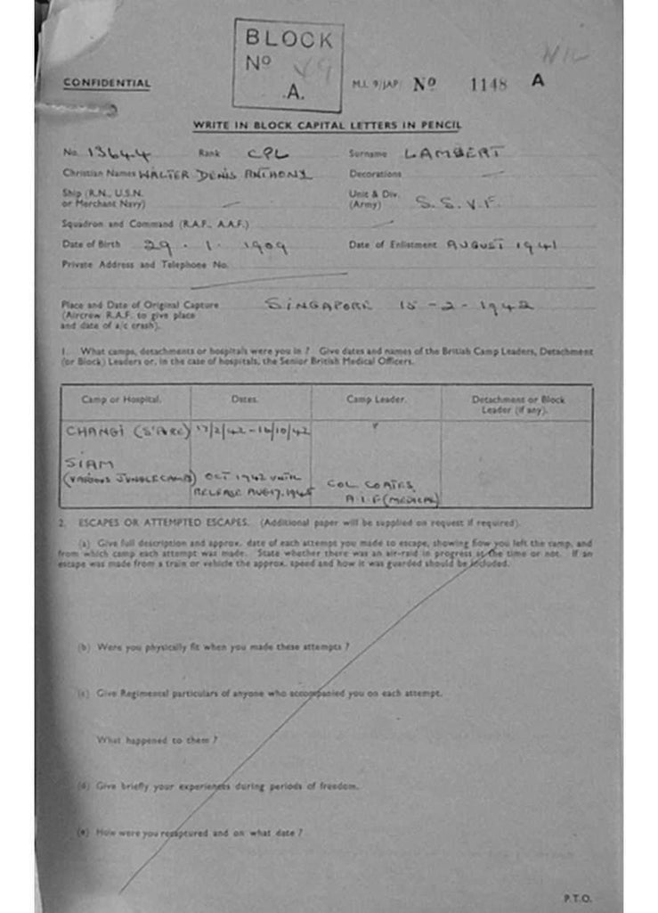 Lambert-Walter-Denis-Anthony