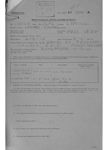 Laming-Leonard-Thomas