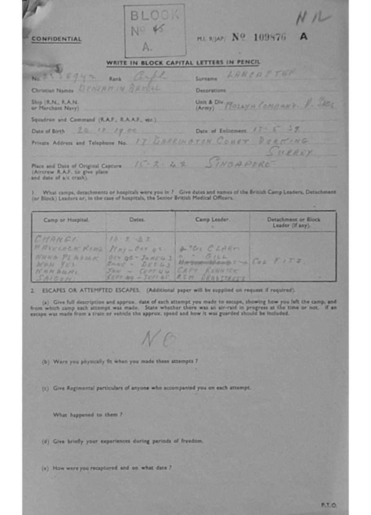 Lancaster-Benjamin-Arkell