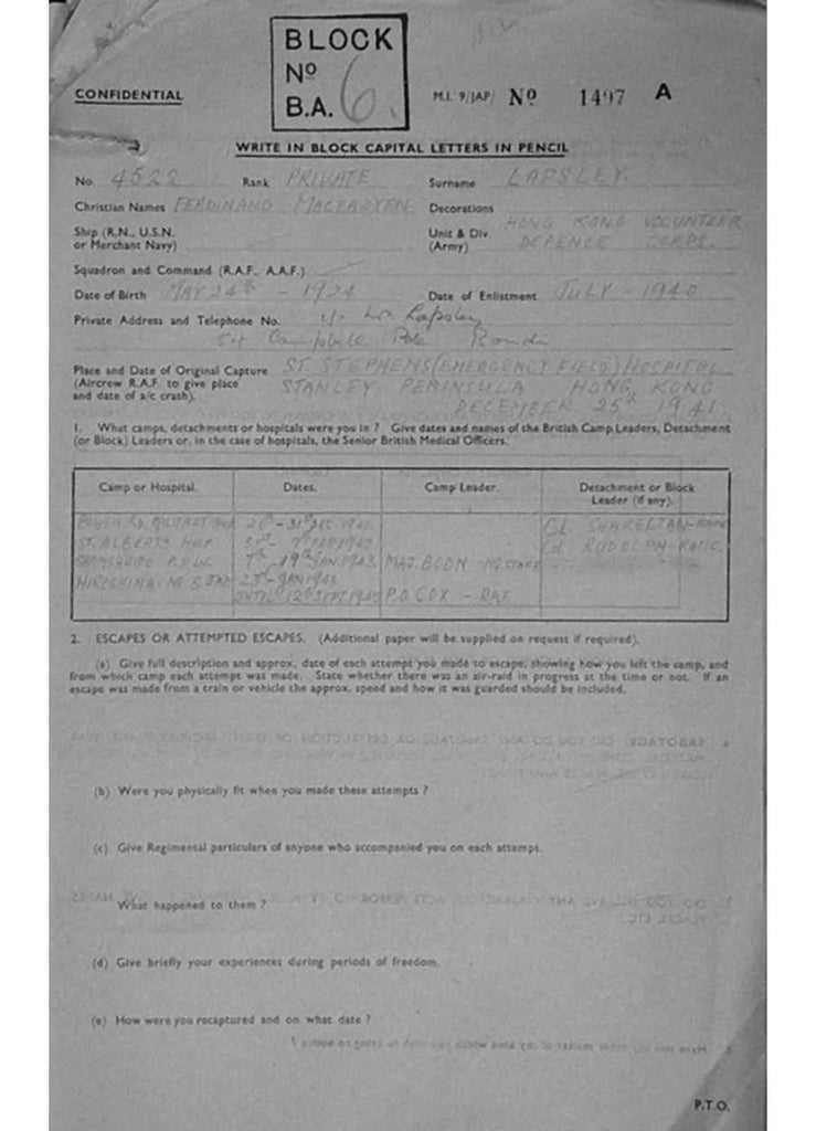 Lapsley-Ferdinand-Macfadyen