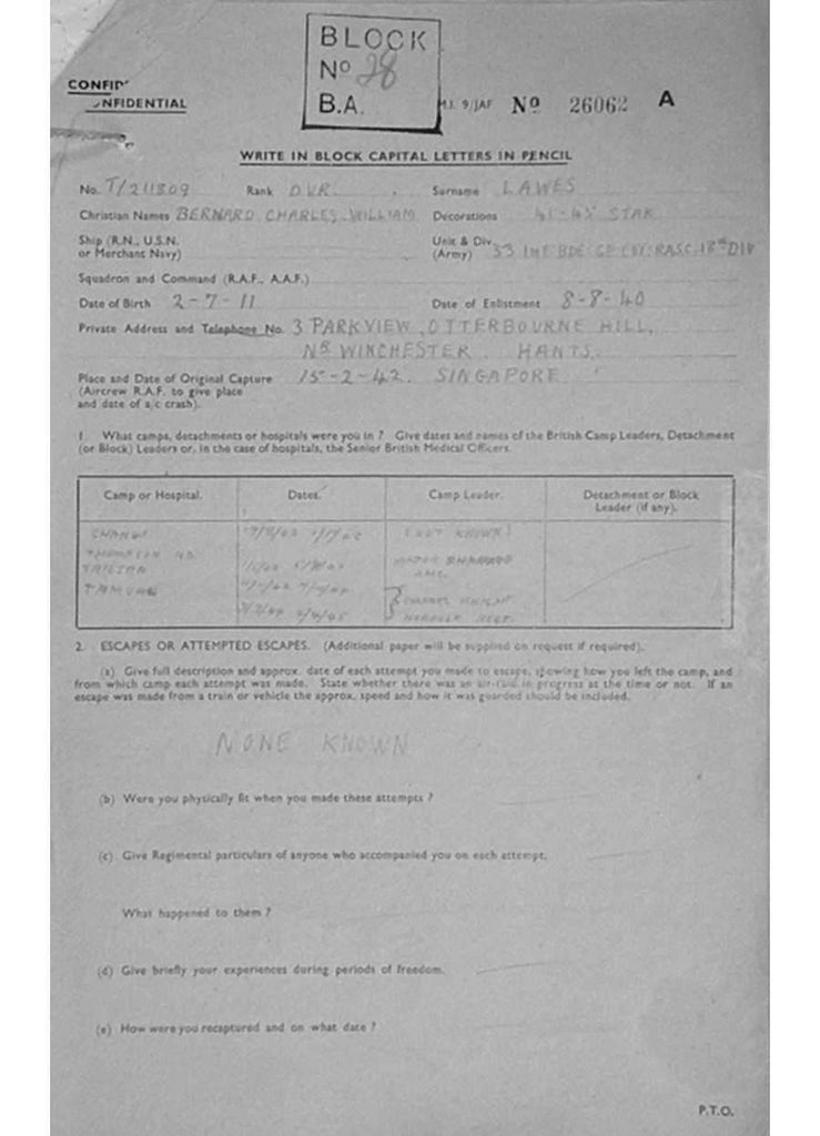 Lawes-Bernard-Charles-William