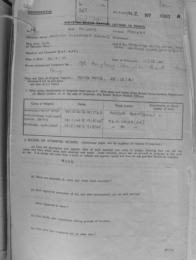 MACKAY-Norman-Alexander-Edward