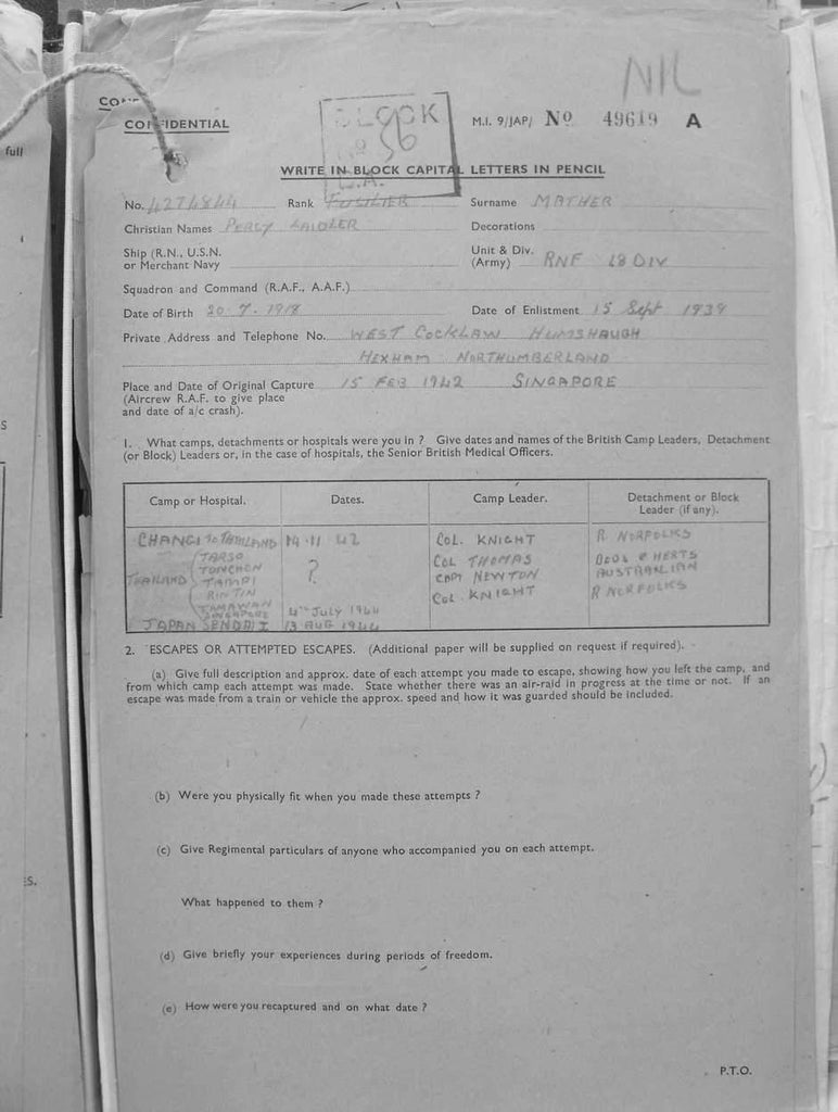 MATHER-Percy-Laidler