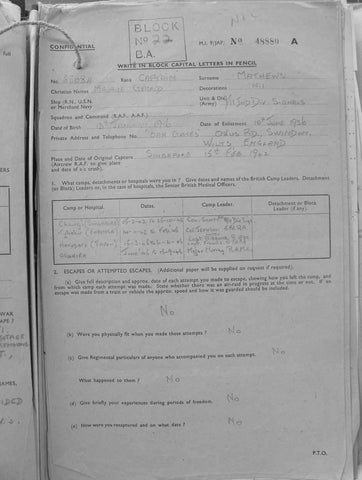 MATHEWS-Maurice-Gerald