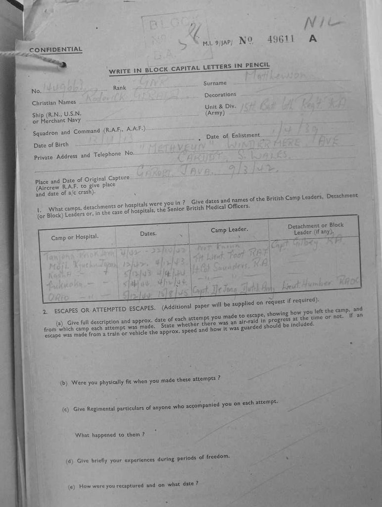 MATTHEWSON-Roderick-Gerald