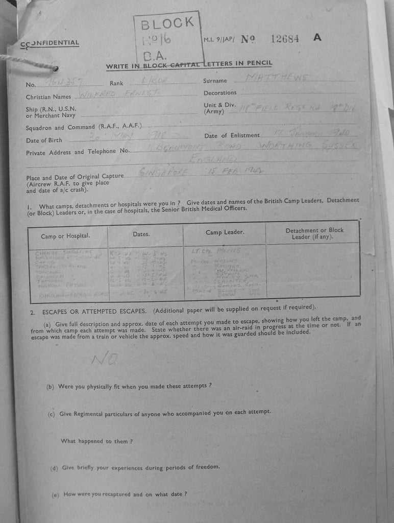 MATTHEWS-Wilfred-Ernest