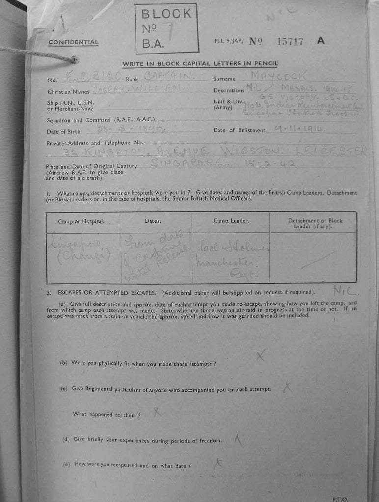 MAYCOCK-Joseph-William