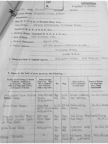 MOSLEY, Alexander George Anthony