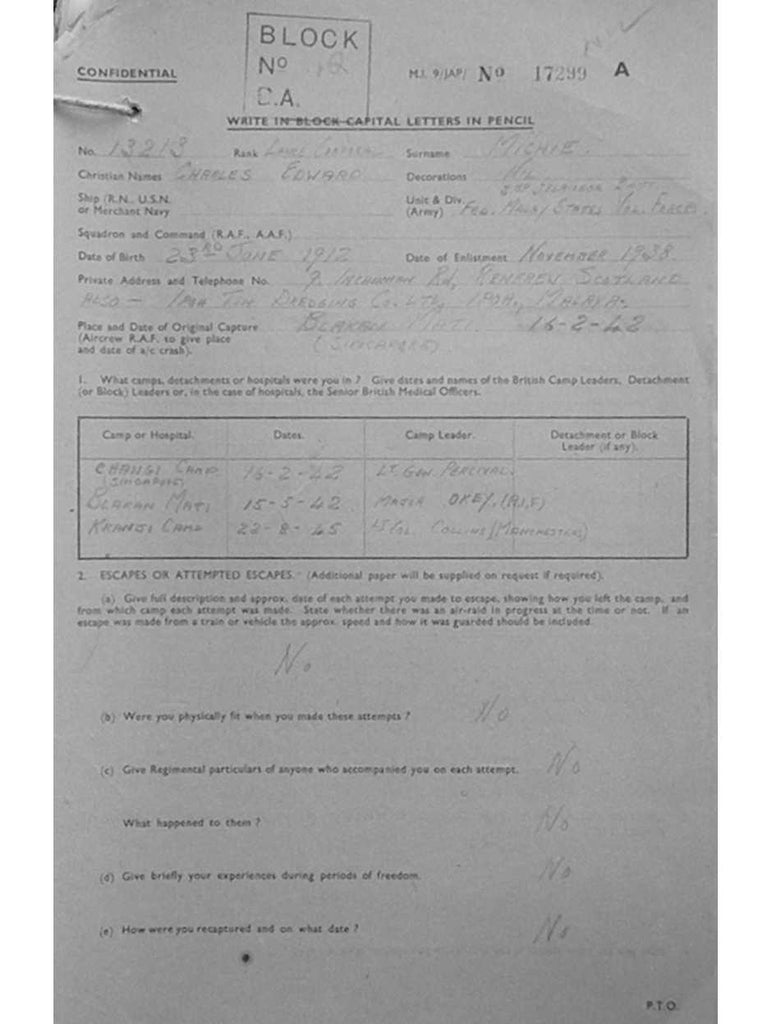 Michie, Charles Edward