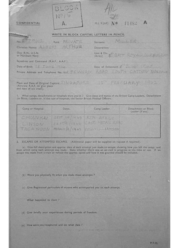 Miller-Albert-Arthur