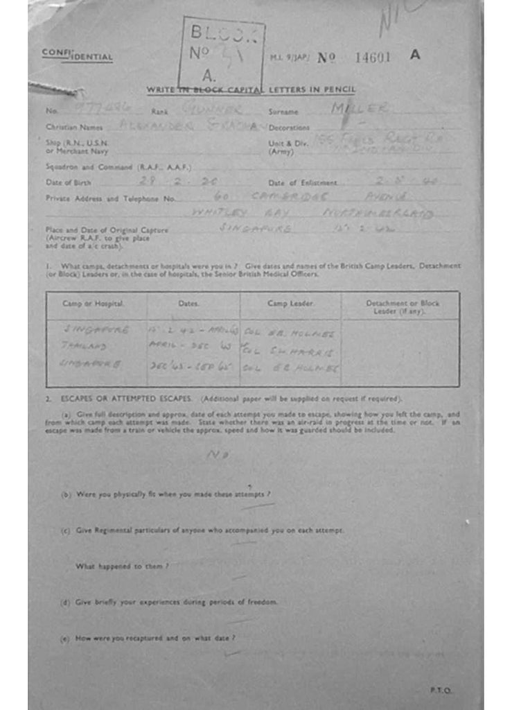 Miller-Alexander-Strachan