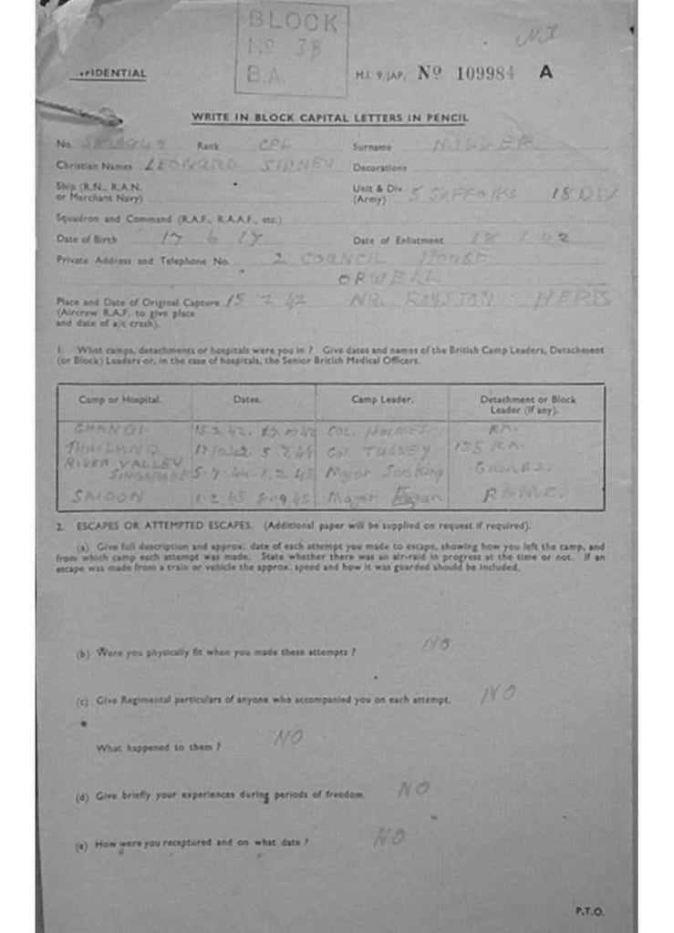 Miller-Leonard-Sidney