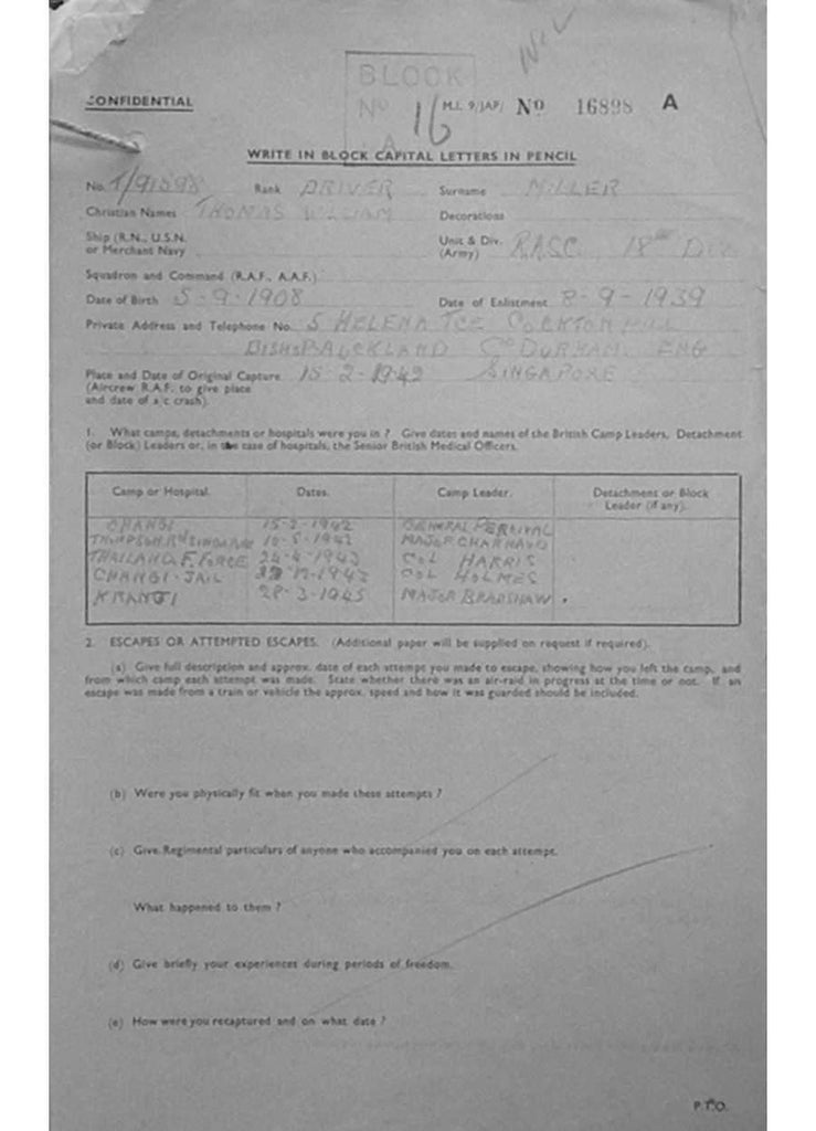 Miller-Thomas-William