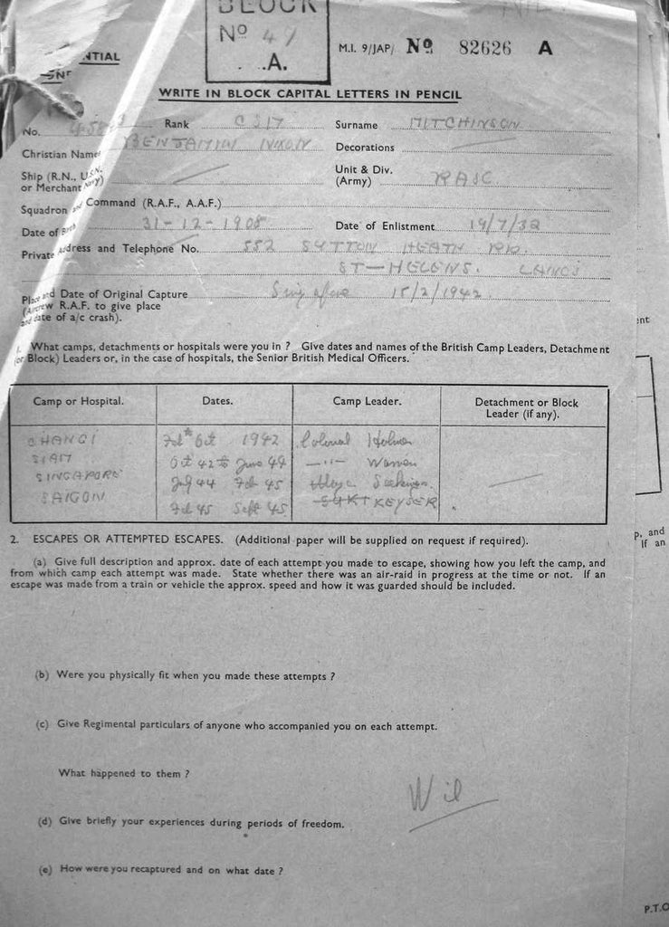 Mitchinson-Benjamin-Nixon