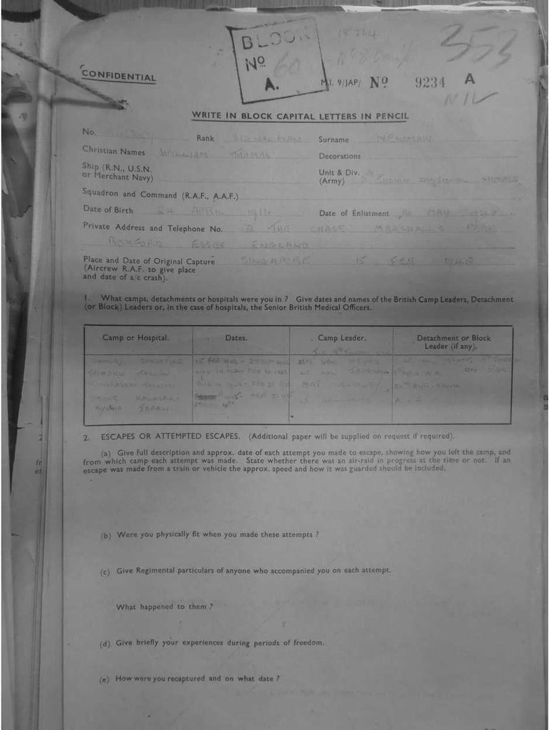 NEWMAN, William Thomas