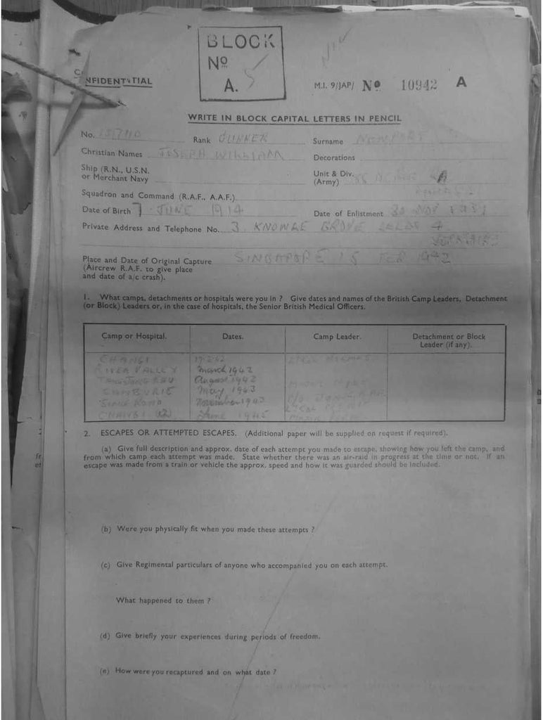 NEWPORT, Joseph William