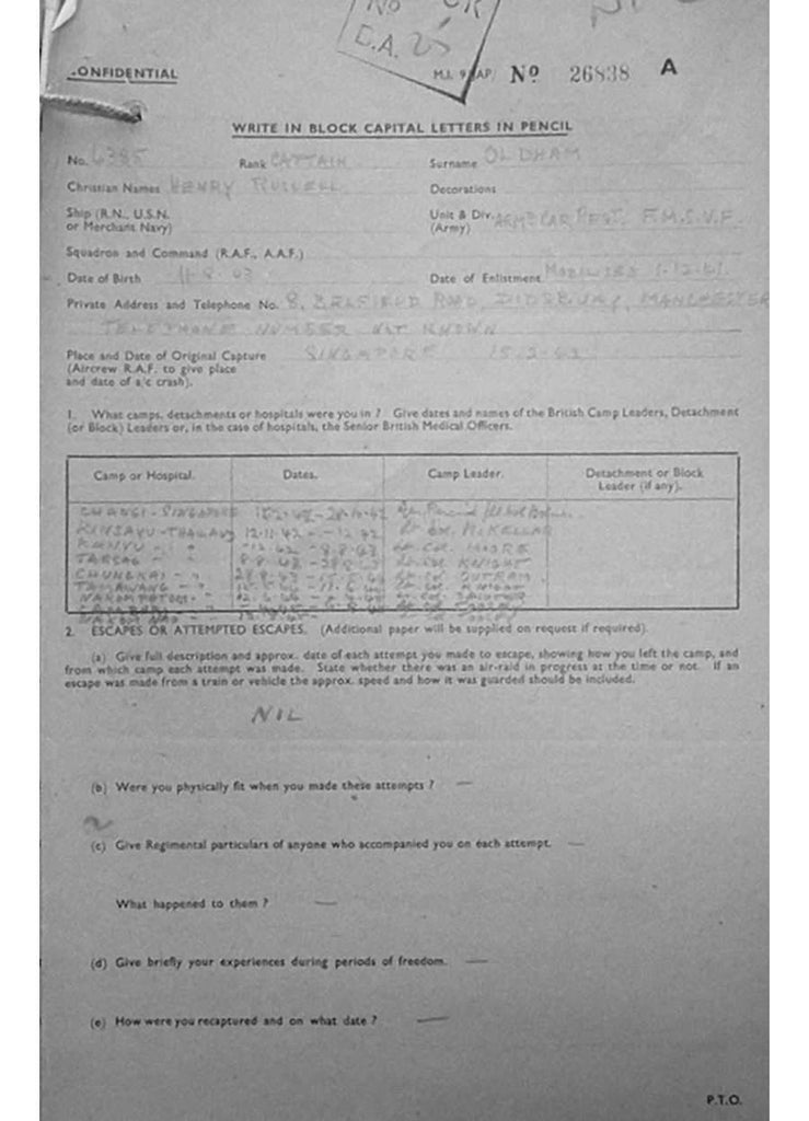 OLDHAM-Henry-Russell