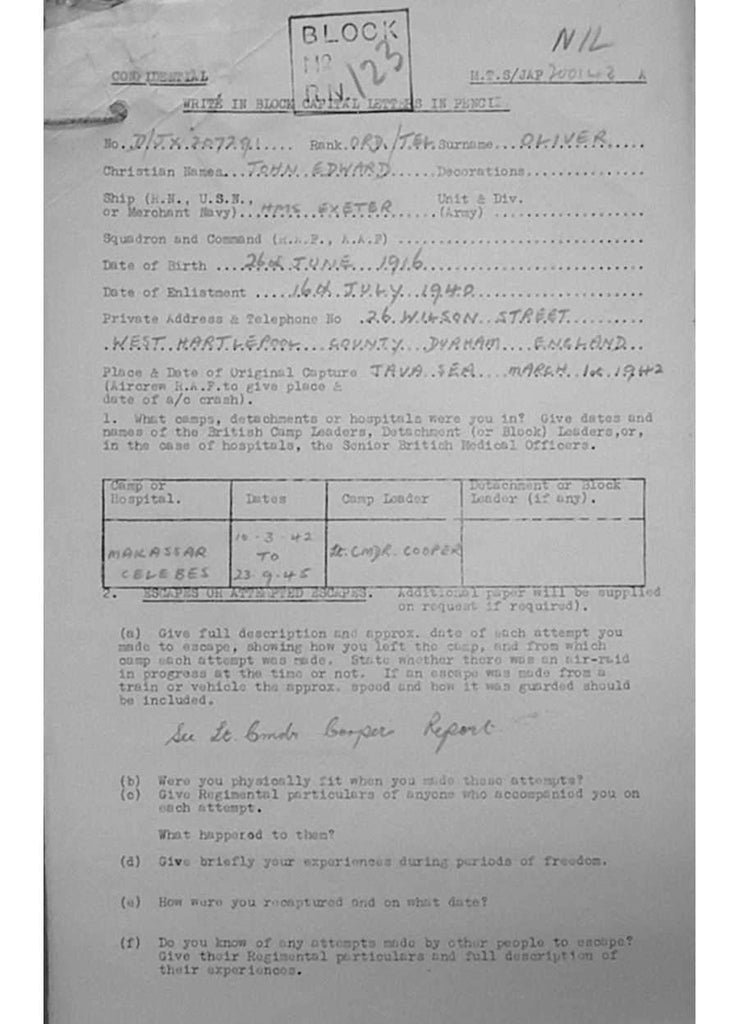 OLIVER-John-Edward-D-JX-207291