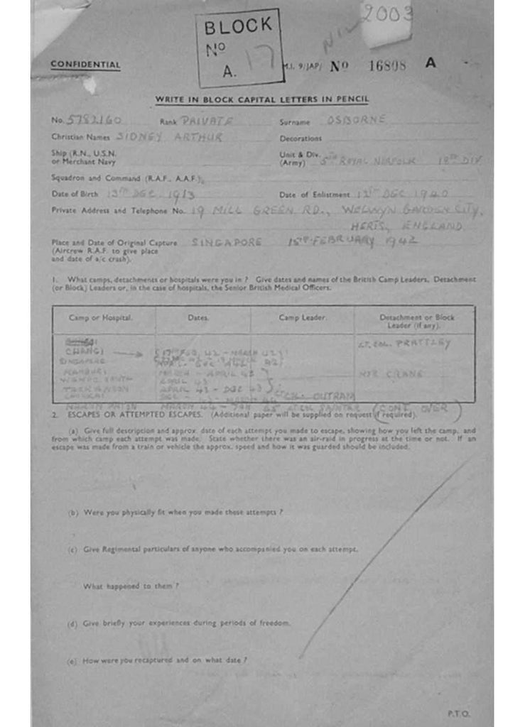 OSBORNE-Sidney-Arthur